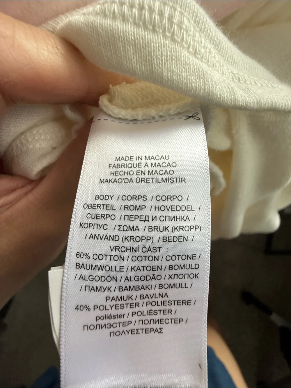 Ralph Lauren Cream Polo Bear Sweatshirt Dress